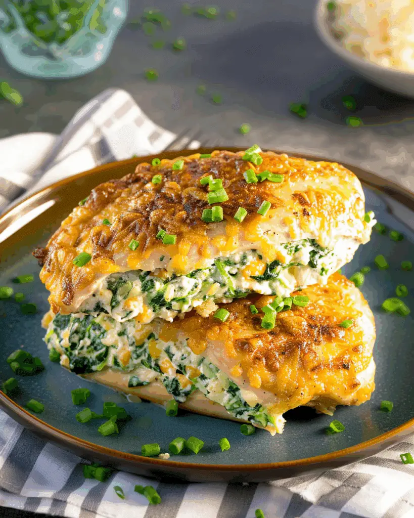 Spinach Stuffed Chicken