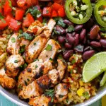 Chicken Burrito Bowl (High Protein)