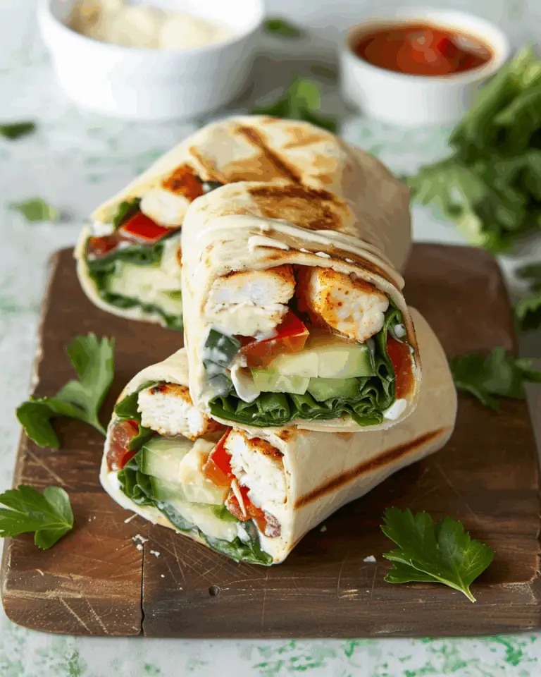 Chicken Ranch Wraps