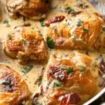 Chicken With Creamy Sun Dried Tomato Sauce