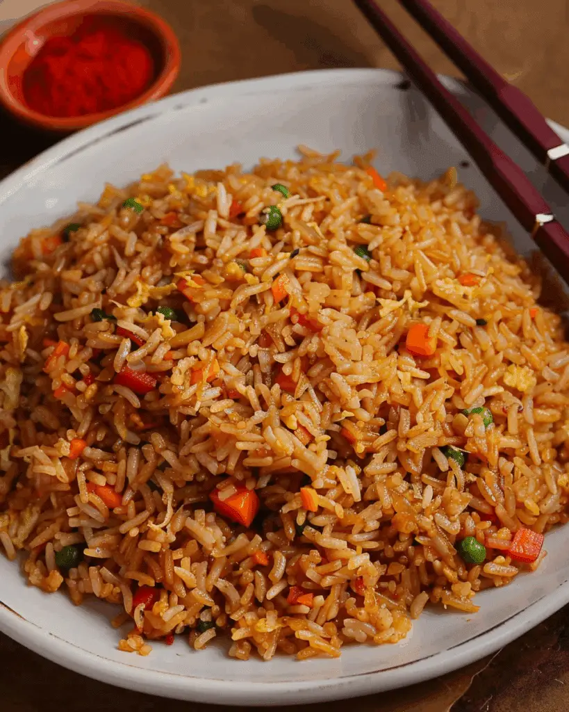 Spicy Vegetable Fried Rice