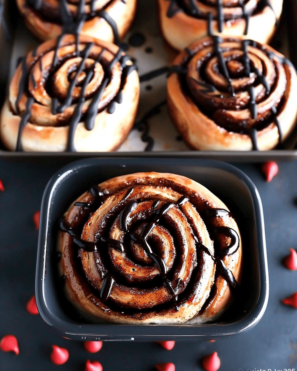 Chocolate Cinnamon Rolls