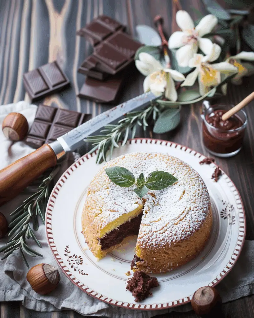 Chocolate Hazelnut Lava Cake