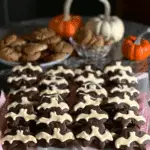 Chocolate Peanut Butter Bat Cookies