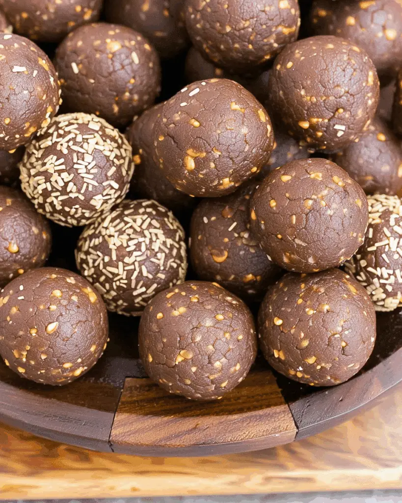 Chocolate Peanut Butter Energy Balls