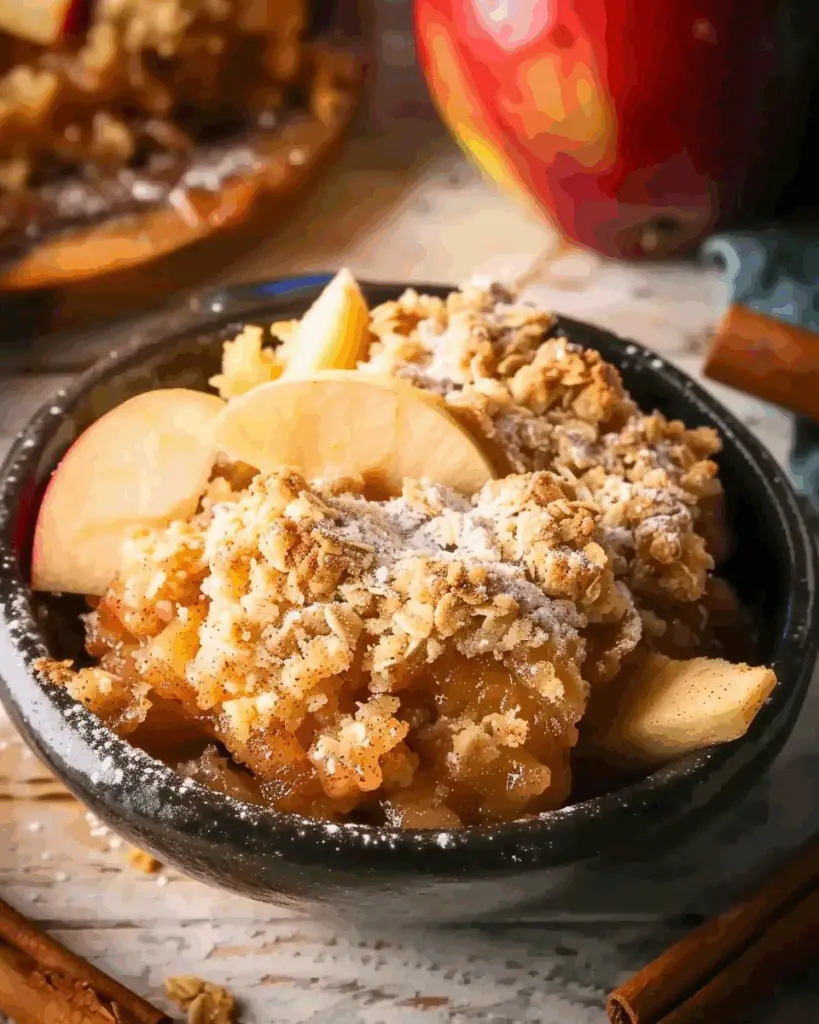 Apple Cinnamon Crumble