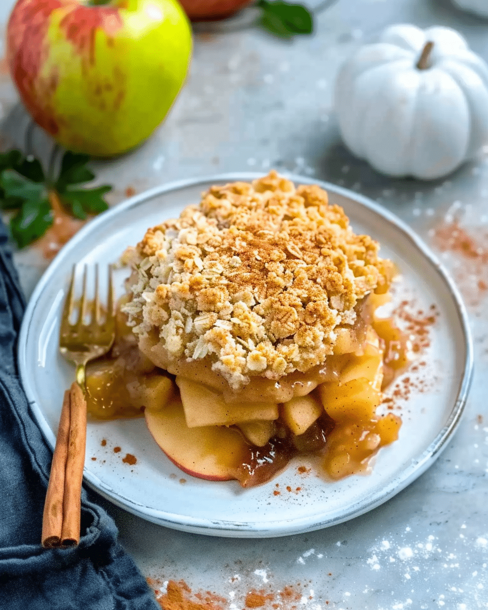 Apple Cinnamon Crumble