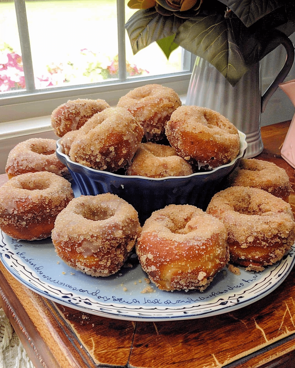Cinnamon Sugar Donut Holes
