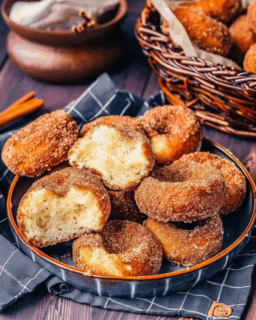 Cinnamon Sugar Donut Holes