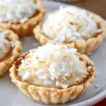 Coconut Cream Tarts