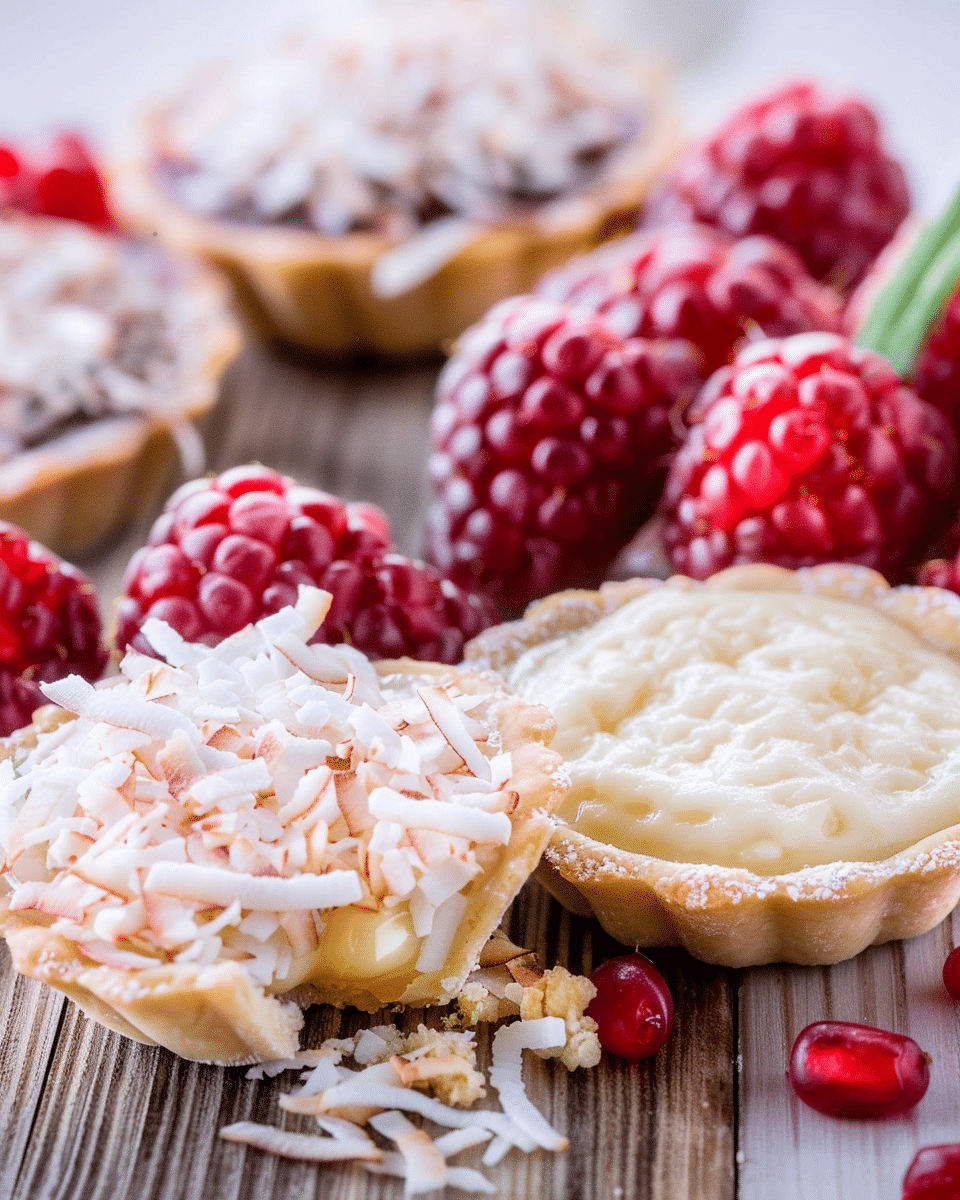 Coconut Cream Tarts