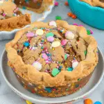 Confetti Cake Batter Cookie Pie