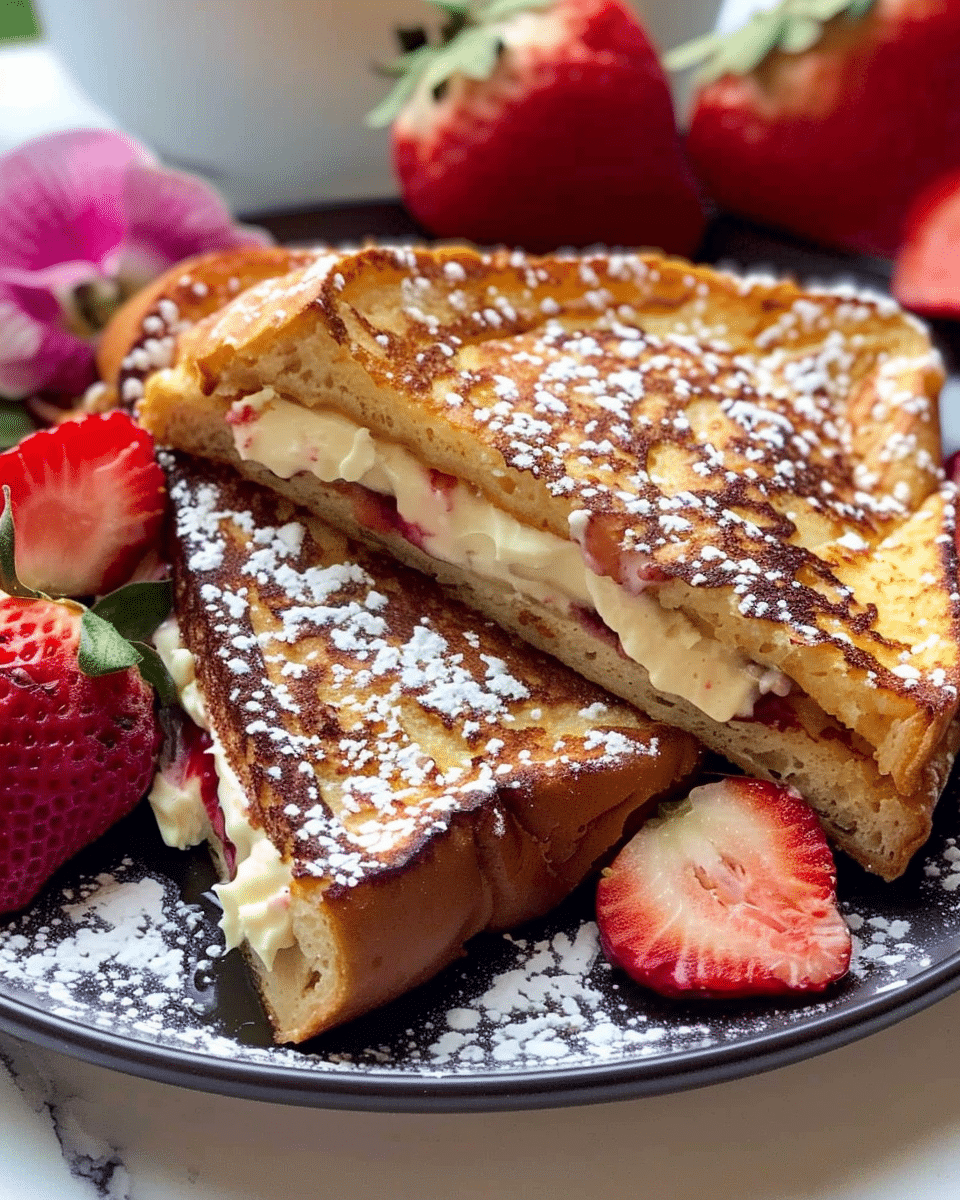 Cream Cheese Stuffed French Toast