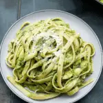 Creamy Avocado Spinach Pasta