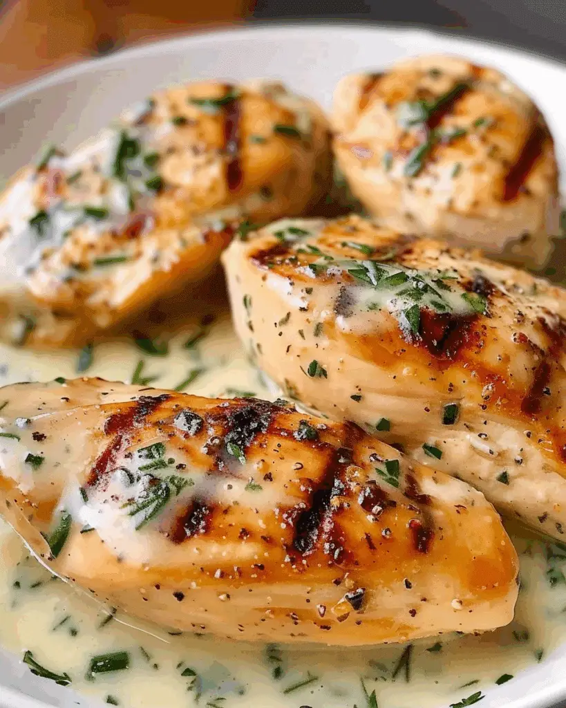 Creamy Boursin Chicken with Garlic and Fine Herbs