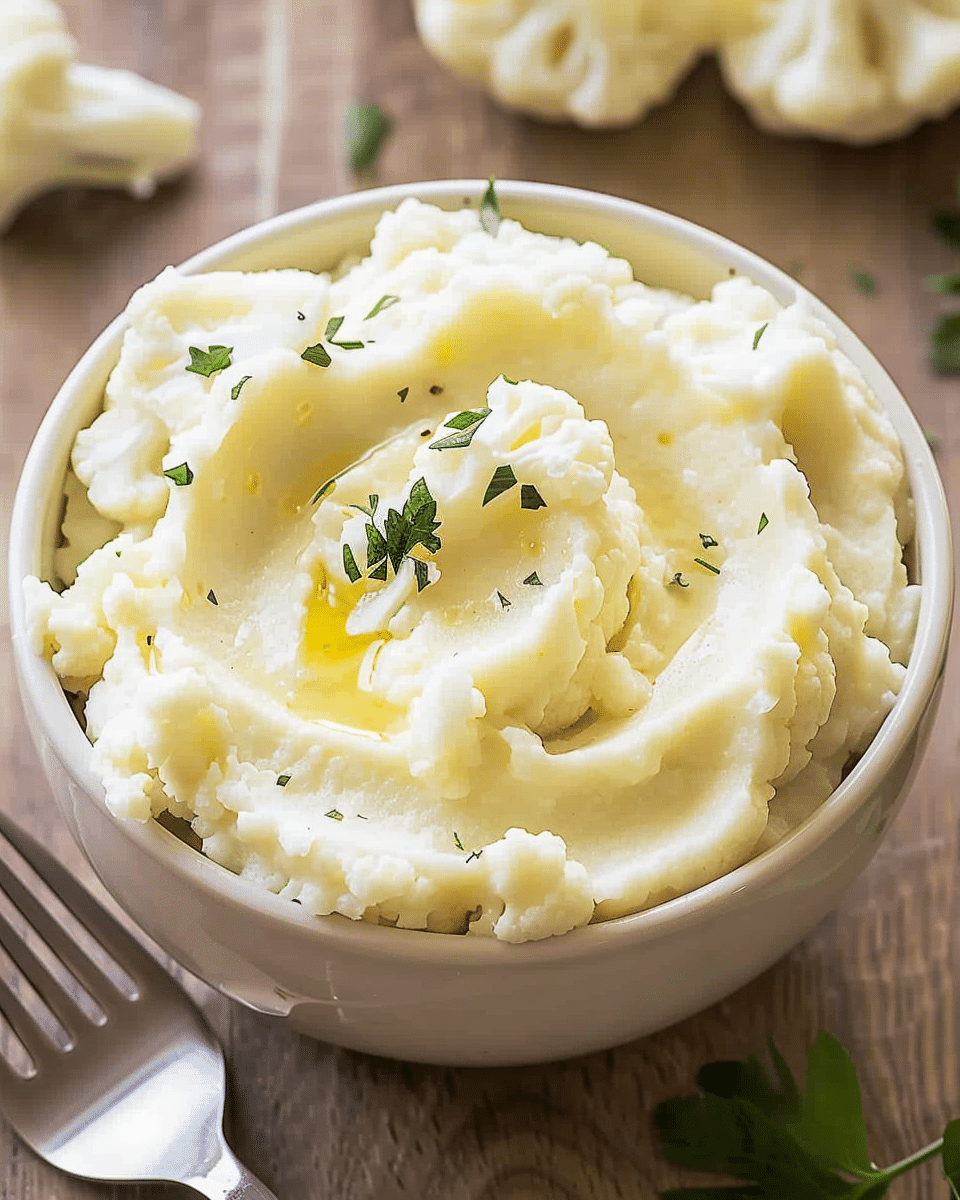 Creamy Mashed Cauliflower