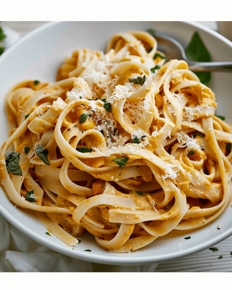 Creamy Pumpkin Pasta
