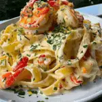 Creamy Seafood Fettuccine (Takeout Style)