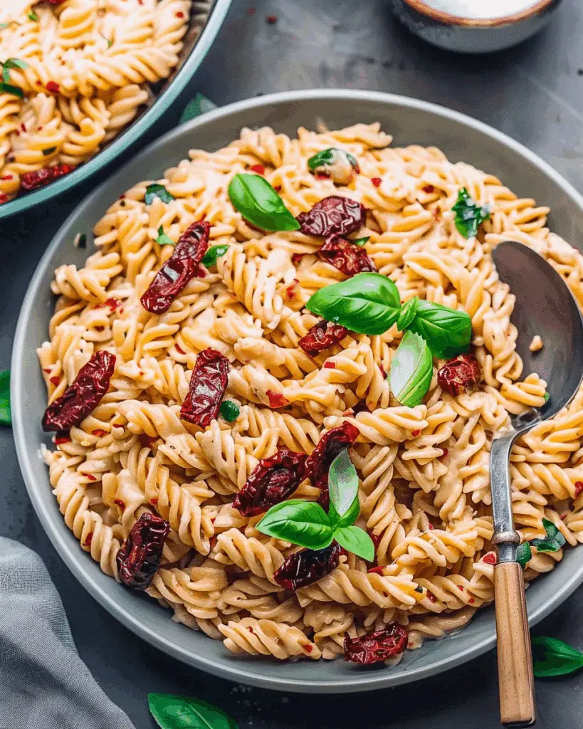 Creamy Sun-Dried Tomato Pasta
