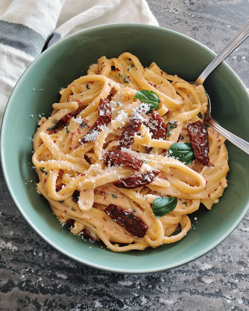 Creamy Sun-Dried Tomato Pasta