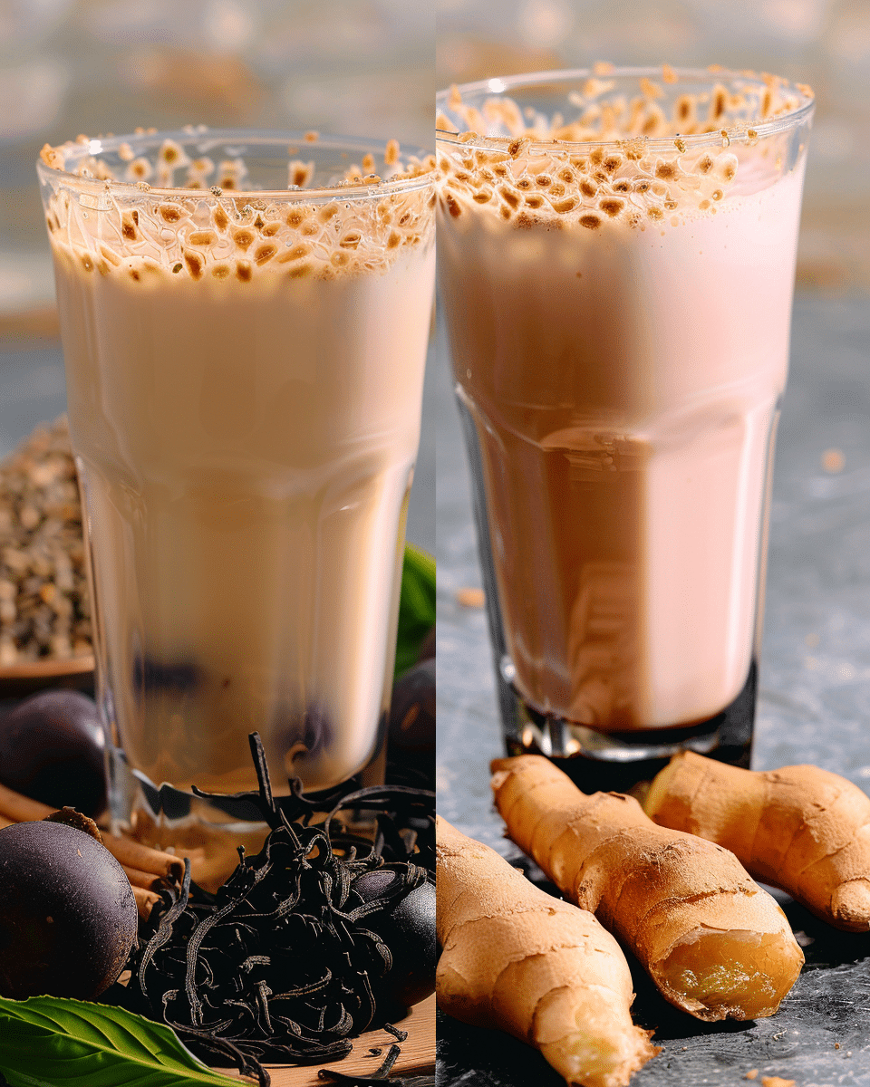 Creamy Taro Milk Tea