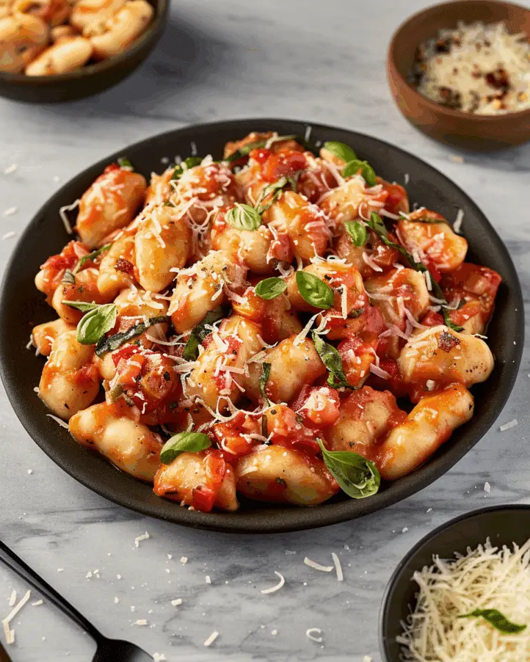 Creamy Tomato Gnocchi