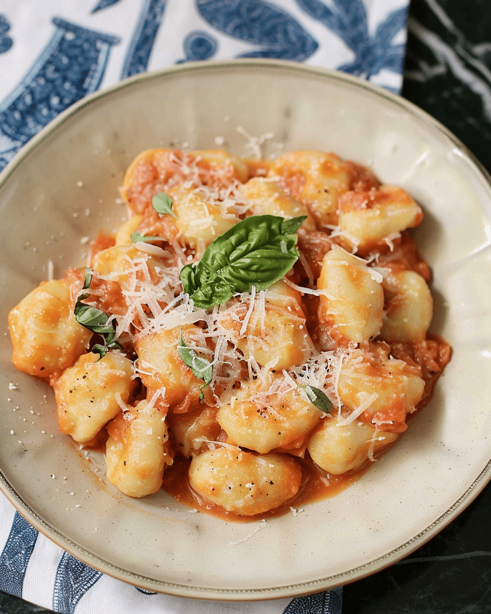 Creamy Tomato Gnocchi