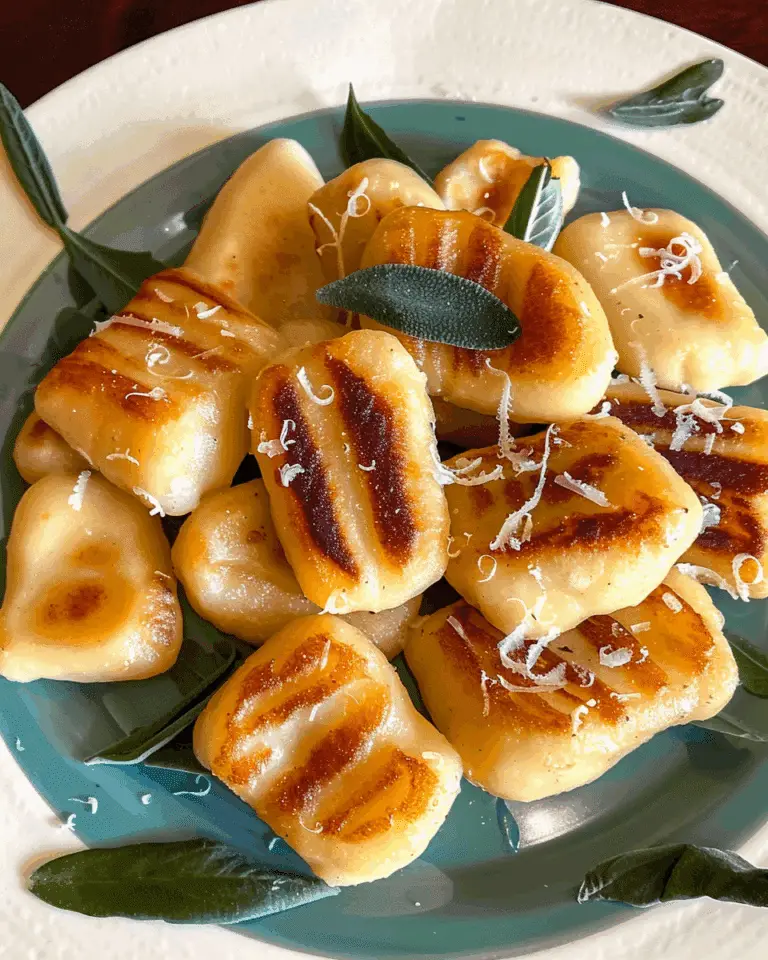 Crispy Gnocchi In Brown Butter
