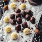 Dark Chocolate Coconut Bites
