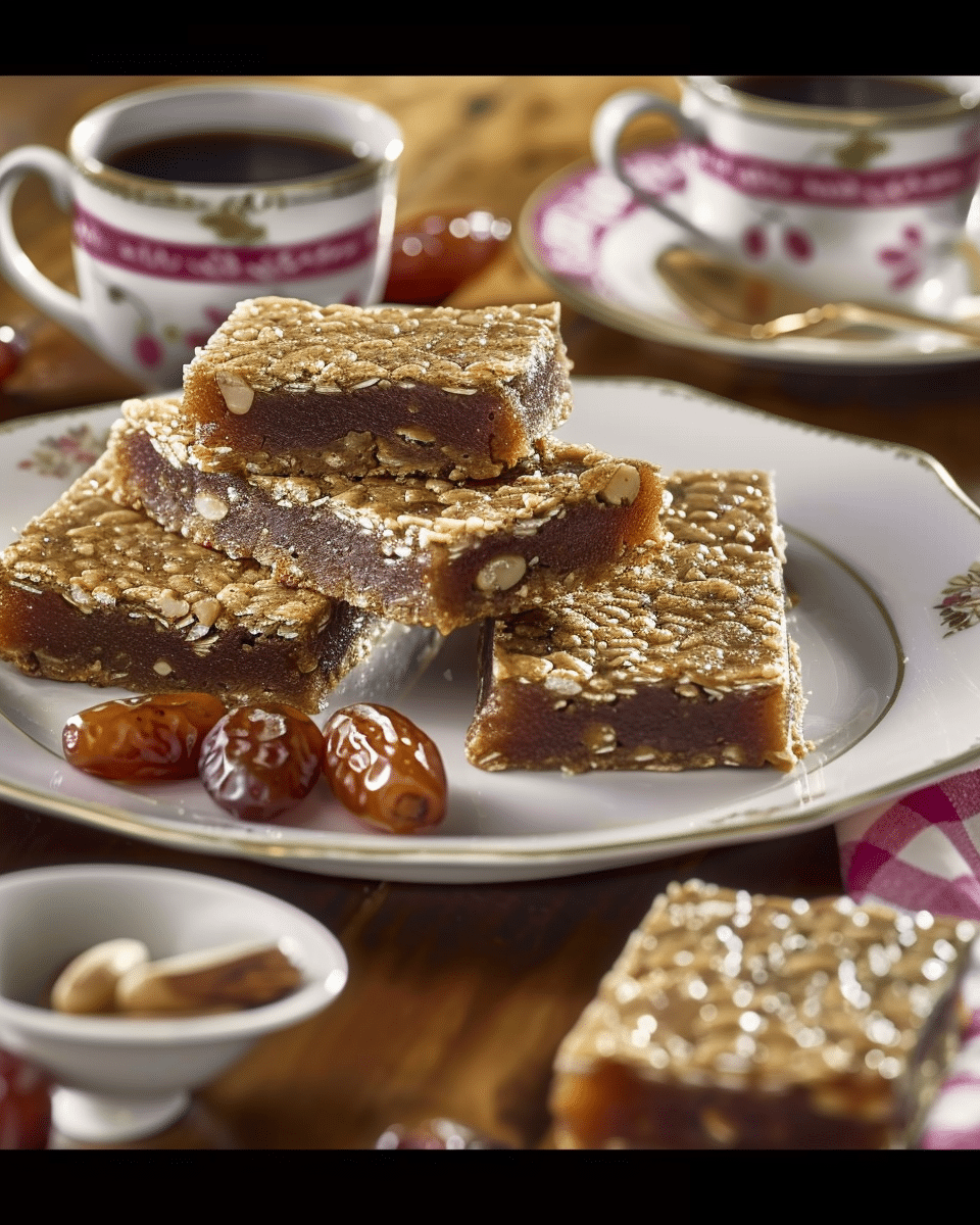 Date Nut Energy Bars