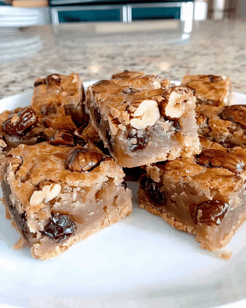 Date Walnut Bars