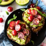 Easy Cherry Tomato Avocado Toast