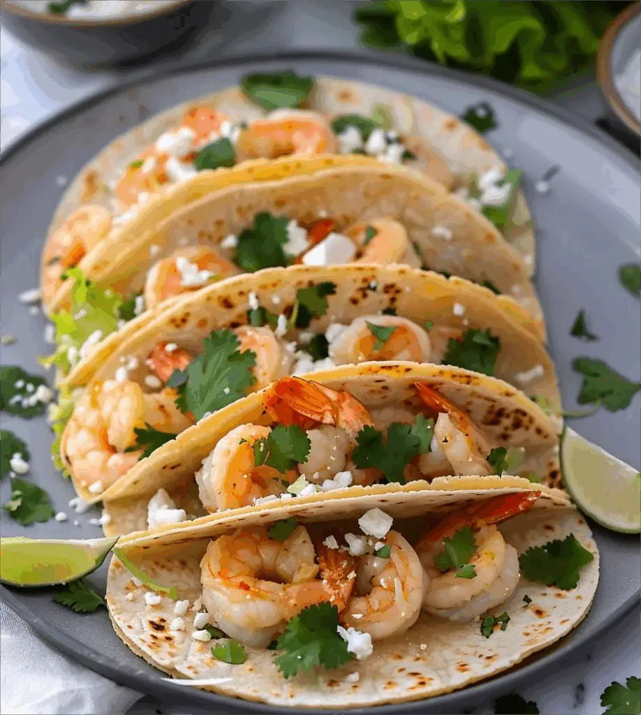 Easy Chile Lime Shrimp Tacos