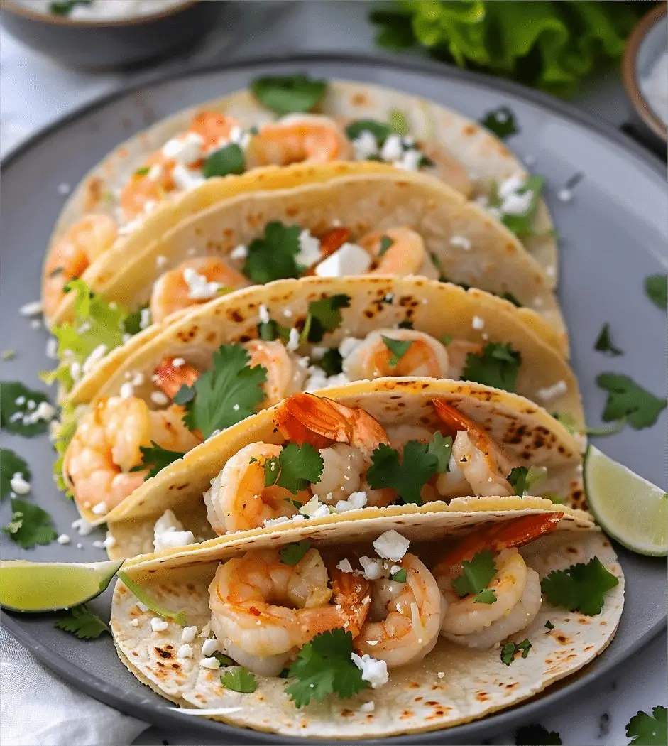 Easy Chile Lime Shrimp Tacos