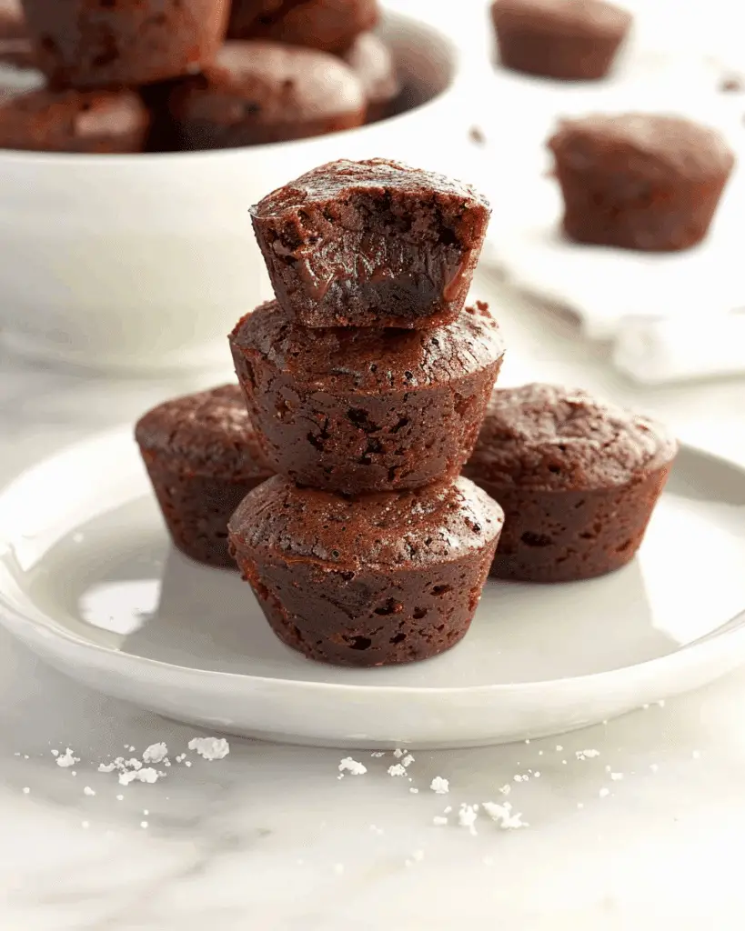 Easy Fudge Brownie Bites