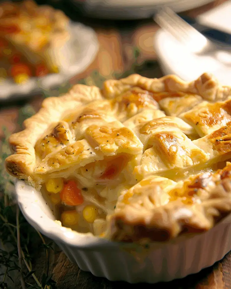 Easy Homemade Chicken Pot Pie