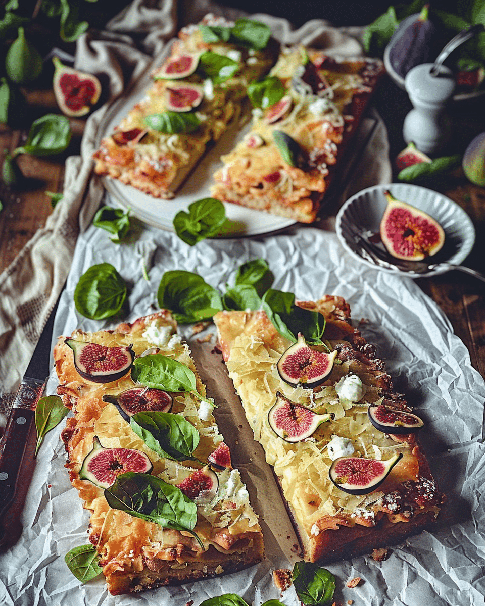 Fig And Goat Cheese Flatbread