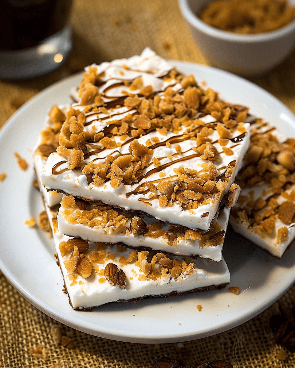 Frozen Cottage Cheese Bark