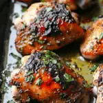 Garlic Butter Baked Chicken Thighs