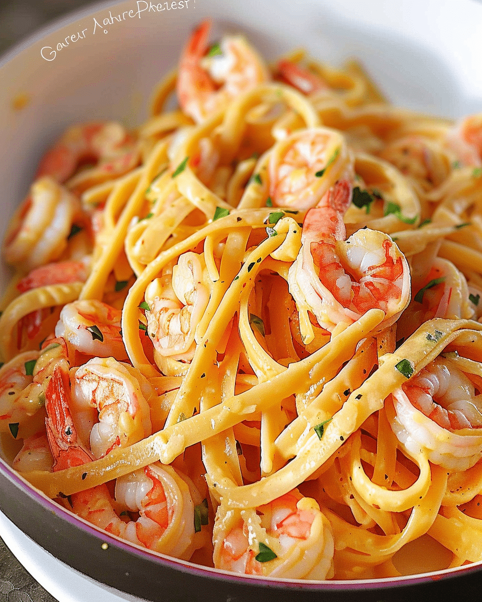 Garlic Butter Shrimp Pasta