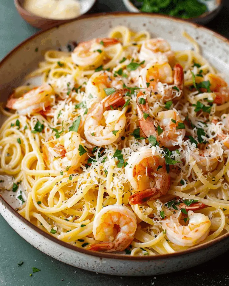 Garlic Butter Shrimp Pasta