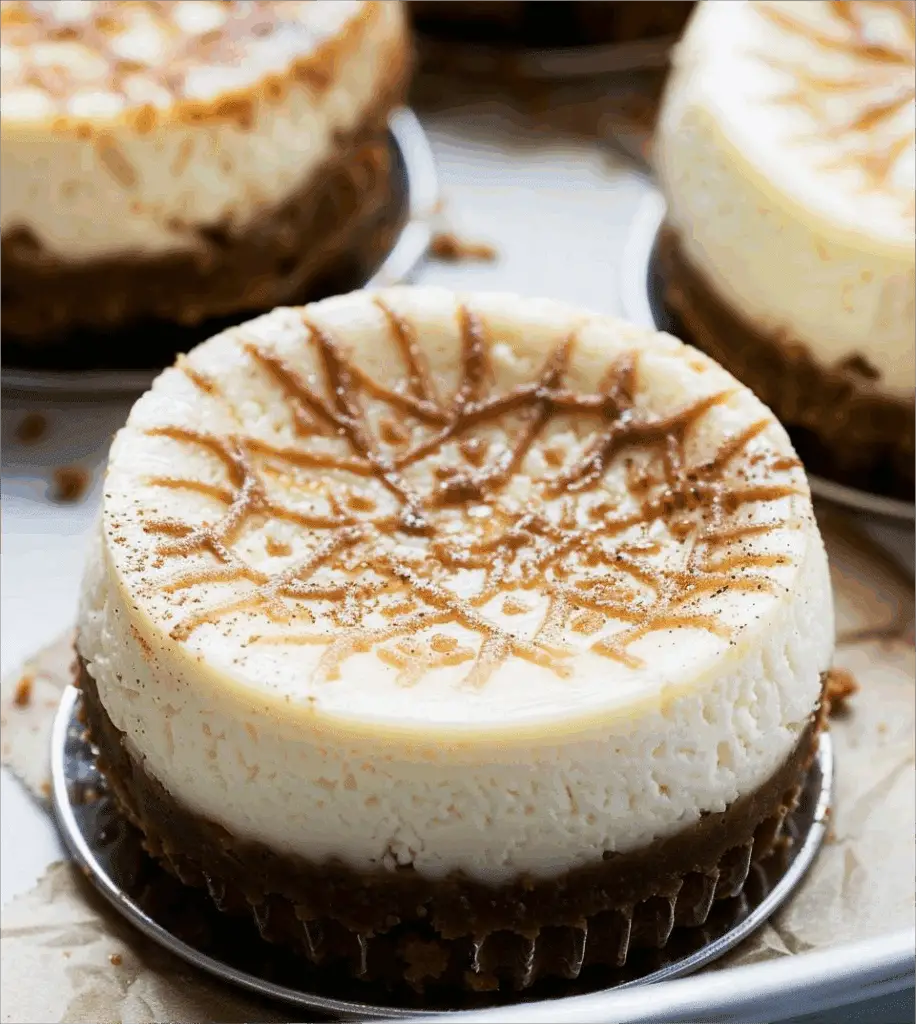 Gingerbread Cheesecake Bites
