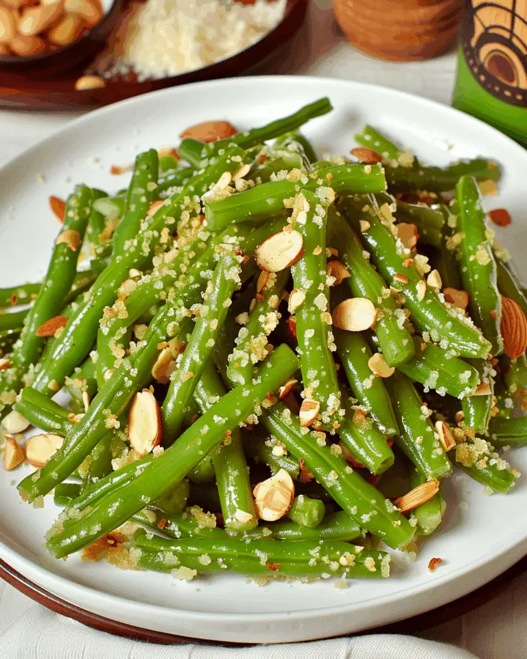 Green Beans with Almonds