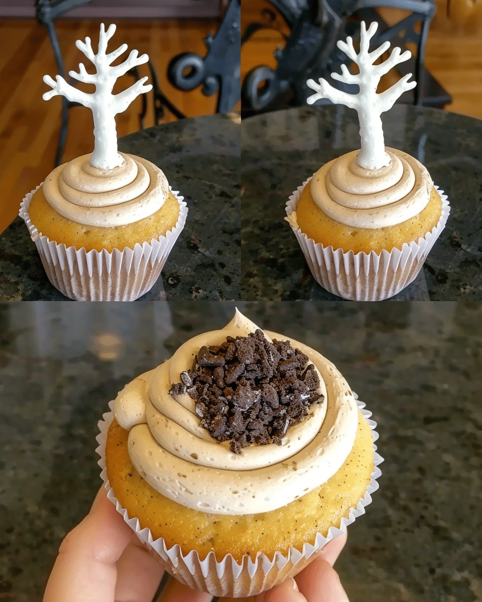 Haunted Forest Cupcakes