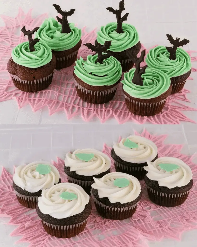 Haunted Forest Cupcakes