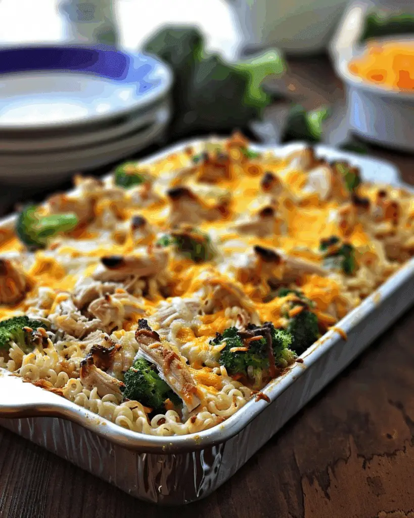 Healthy Chicken Broccoli Bake