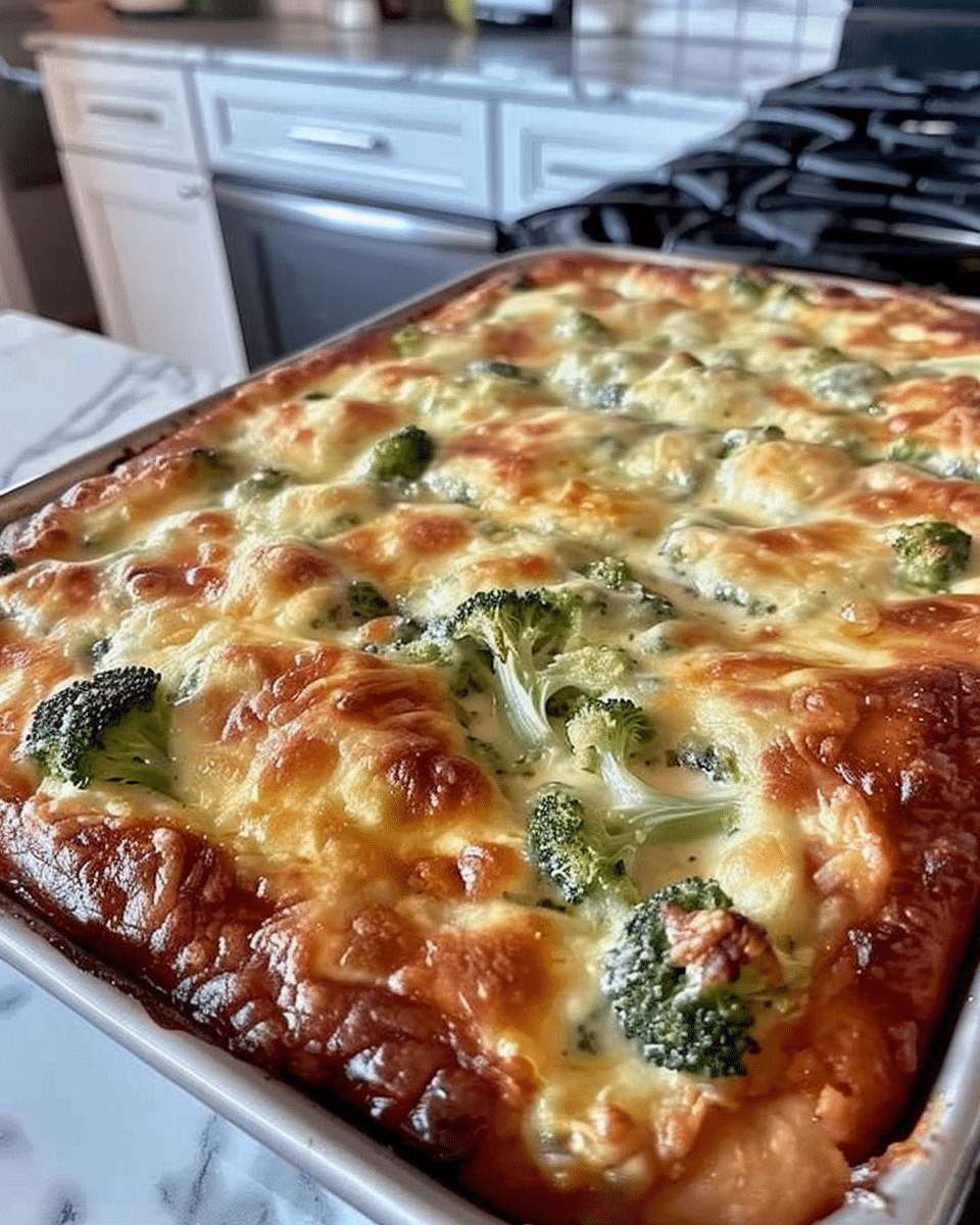 Healthy Chicken Broccoli Bake