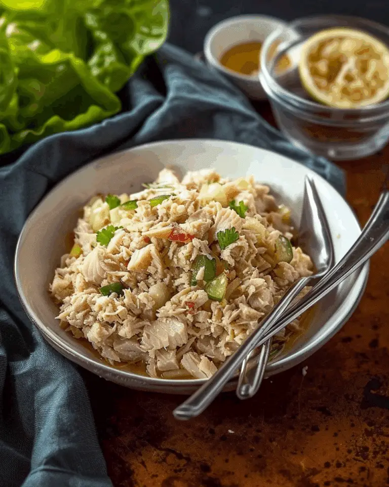 Healthy Mediterranean Tuna Salad