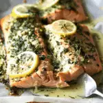 Lemon‑Parsley Almond Crusted Salmon