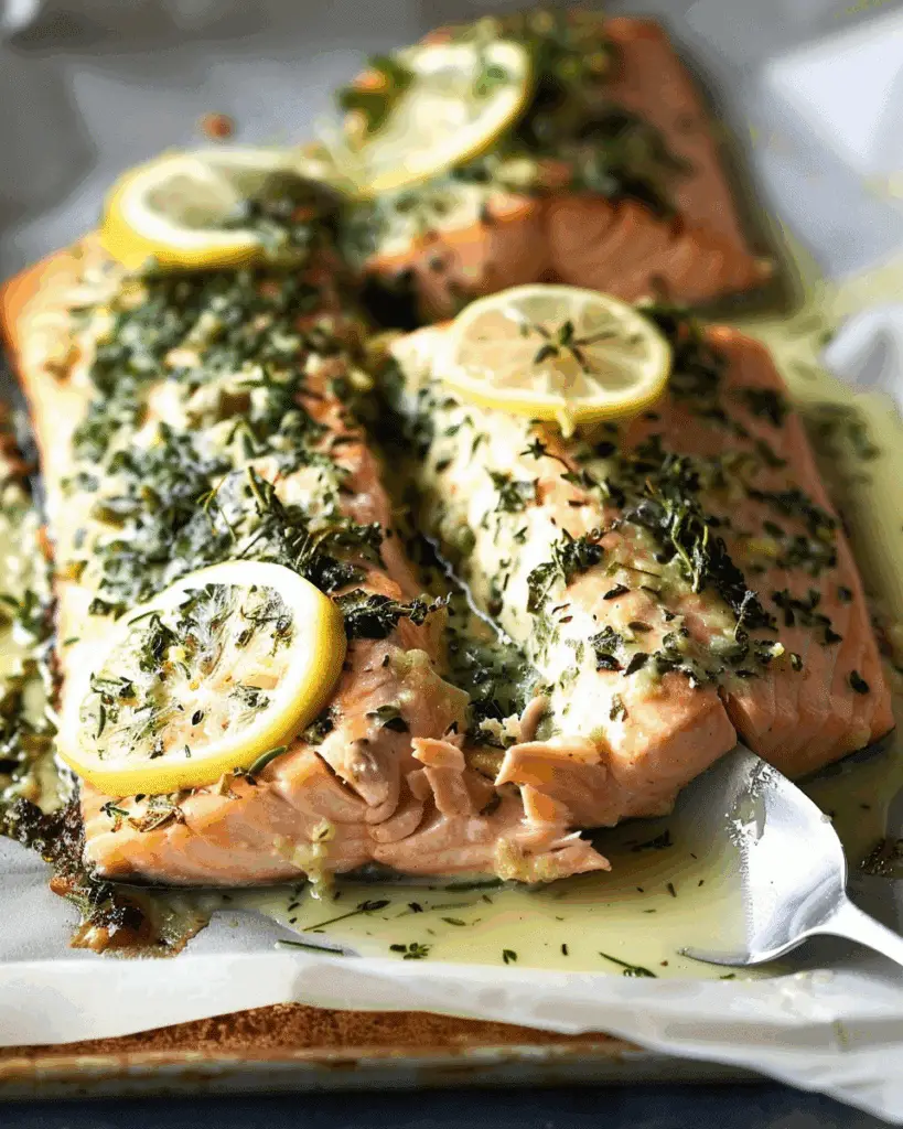 Lemon‑Parsley Almond Crusted Salmon